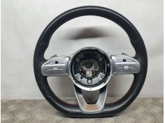 VOLANTE A0994647903 62830380 PIEL Y RIBETEADO EN ROJO