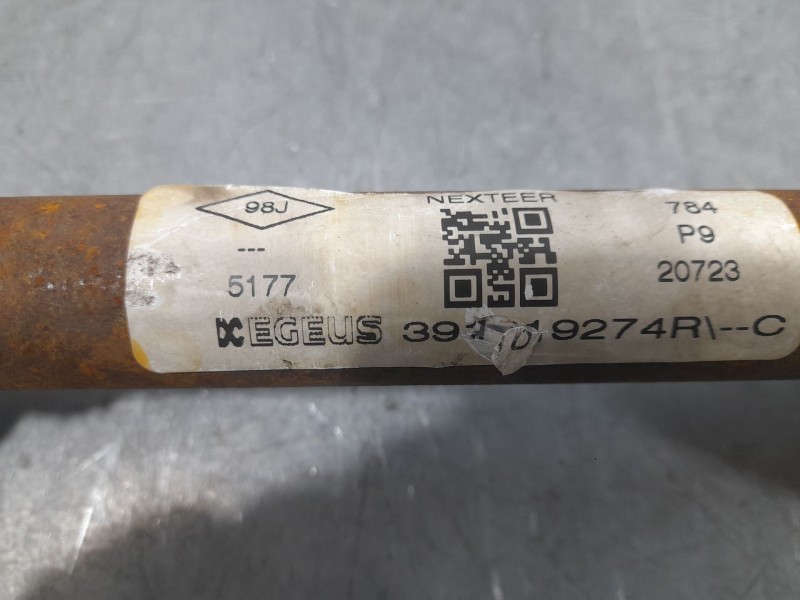 Recambio de transmision delantera izquierda para renault kangoo iii furgoneta/monovolumen e-tech electric referencia OEM IAM 391