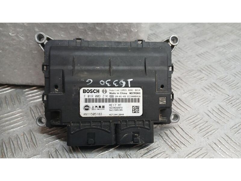 Recambio de centralita motor uce para mg zs 1.5 vti referencia OEM IAM AN11505183 SAIC MOTOR BOSCH F01R00DZ1K