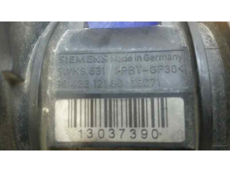 Recambio de caudalimetro para ford fusion (cbk) ambiente referencia OEM IAM 5WK9631 9642212180 SIEMENS