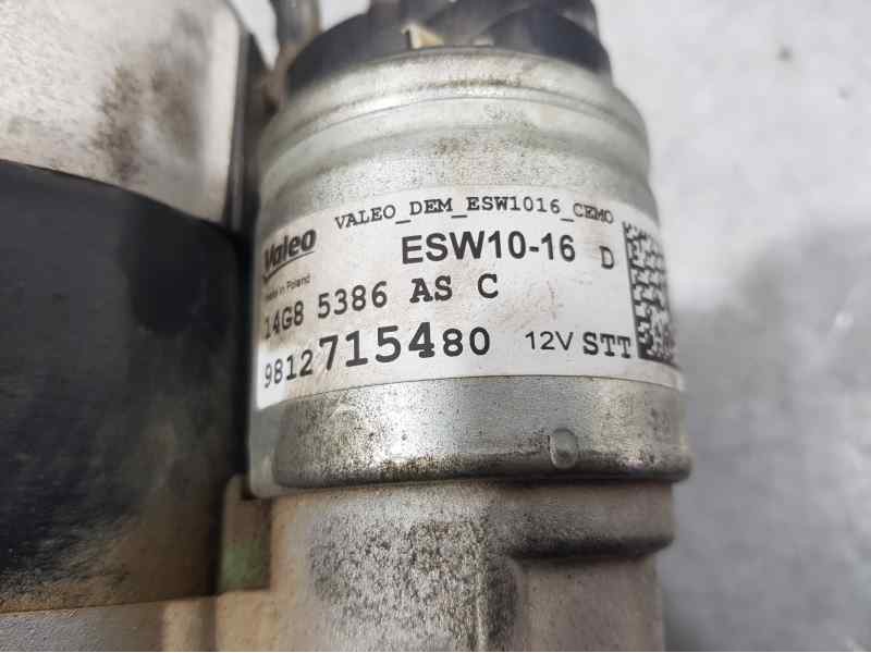 Recambio de motor arranque para peugeot 208 edition referencia OEM IAM 9812715480 ESW1016 VALEO