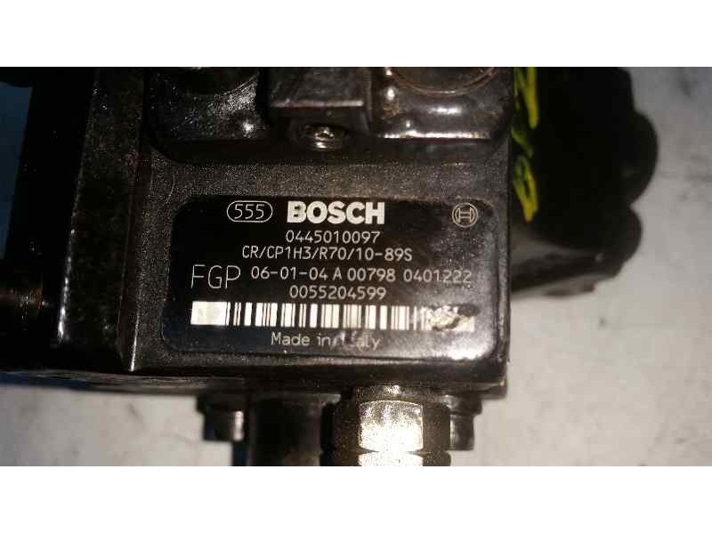 Recambio de bomba alta presion para opel zafira b 1.9 cdti referencia OEM IAM 0445010097  BOSCH