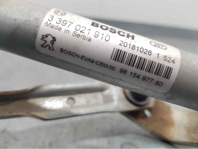 Recambio de motor limpia delantero para peugeot 208 edition referencia OEM IAM 9815497780 3397021910 BOSCH