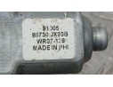 Recambio de elevalunas delantero derecho para nissan cube (z12) basis referencia OEM IAM 80730JX30B ELECTRICO 2 PINS 