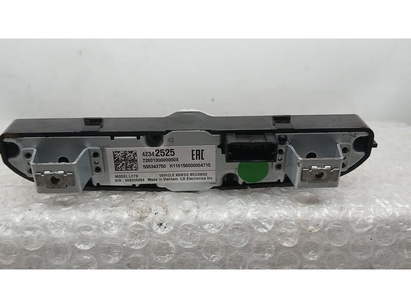 Recambio de mando radio para opel astra k lim. 5türig dynamic star/stop referencia OEM IAM 42342525 LG 606025654 555343750
