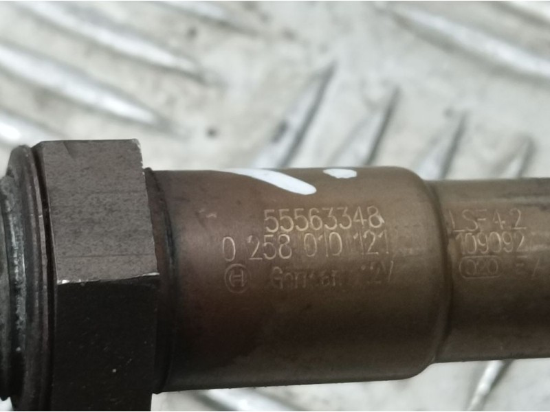 Recambio de sonda lambda para opel astra j lim. cosmo referencia OEM IAM 555363348 0258010121 BOSCH