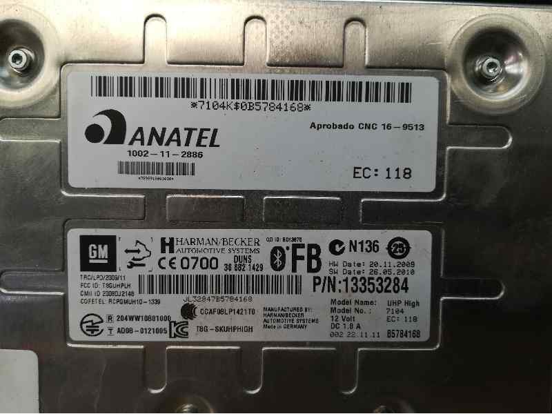 Recambio de modulo electronico para opel astra j gtc edition referencia OEM IAM 13353284  