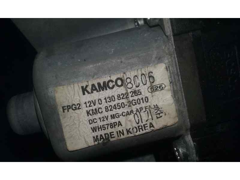 Recambio de elevalunas delantero izquierdo para kia magentis active referencia OEM IAM 824502G010  ELECTRICO 6 PINS
