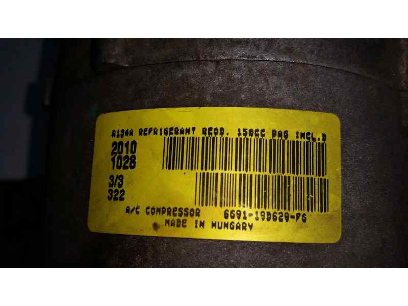 Recambio de compresor aire acondicionado para land rover freelander (lr2) td4 e referencia OEM IAM 6G9119D629FG  