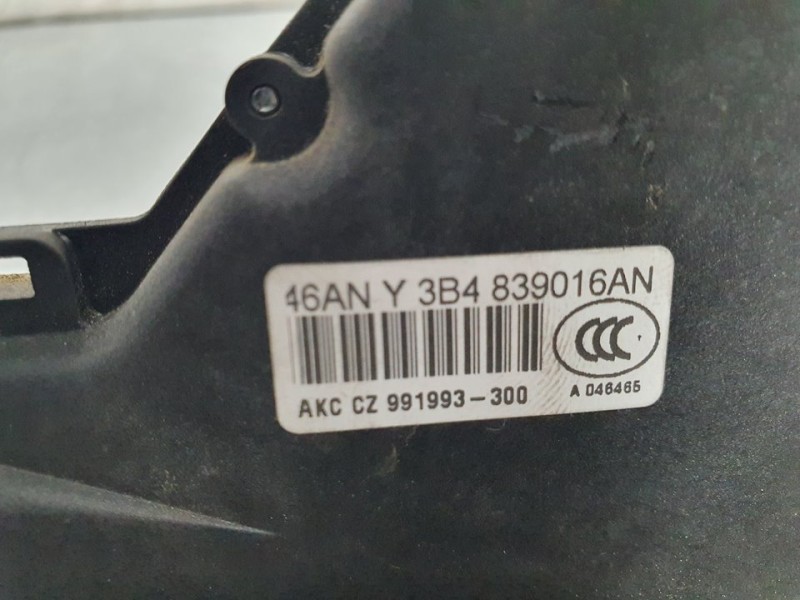 Recambio de cerradura puerta trasera derecha para seat ibiza (6l1) cool referencia OEM IAM 3B4839016AN 991993300 6 PINES