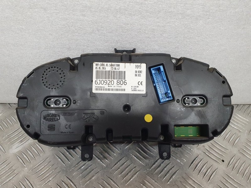 Recambio de cuadro instrumentos para seat ibiza (6j5) reference referencia OEM IAM 6J0920806  