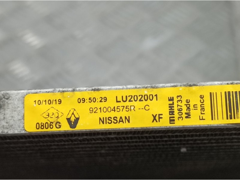 Recambio de condensador / radiador aire acondicionado para nissan qashqai (j11) acenta referencia OEM IAM 921004575R 306733 MAHL