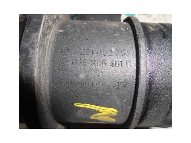 Recambio de caudalimetro para volkswagen bora berlina (1j2) conceptline referencia OEM IAM 0281002757 038906461C BOSCH