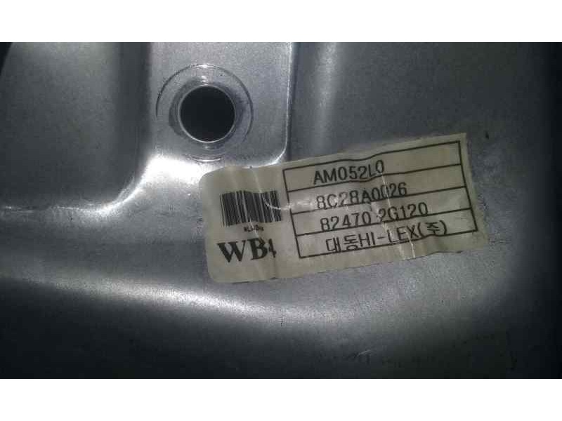 Recambio de elevalunas delantero izquierdo para kia magentis active referencia OEM IAM 824502G010  ELECTRICO 6 PINS