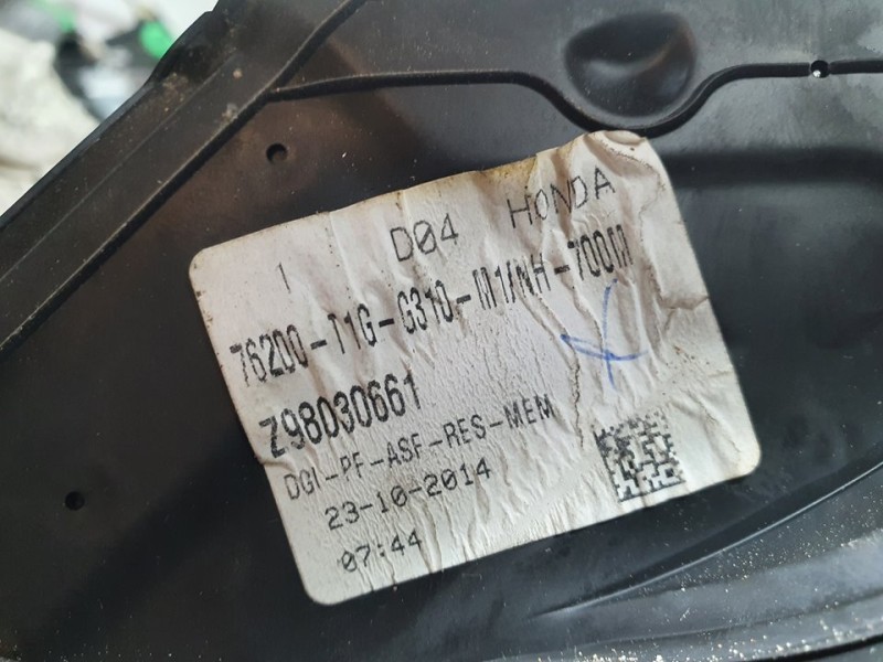 Recambio de retrovisor derecho para honda cr-v comfort 4x2 referencia OEM IAM 76200T1GG310 Z98030661 ELECTRICO Y ESPEJO TOCADO 1