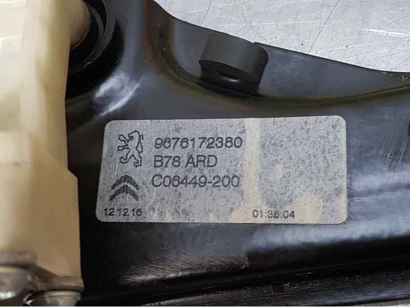 Recambio de elevalunas trasero derecho para citroën c4 picasso shine referencia OEM IAM 9676172380 6 PINS ELECTRICO