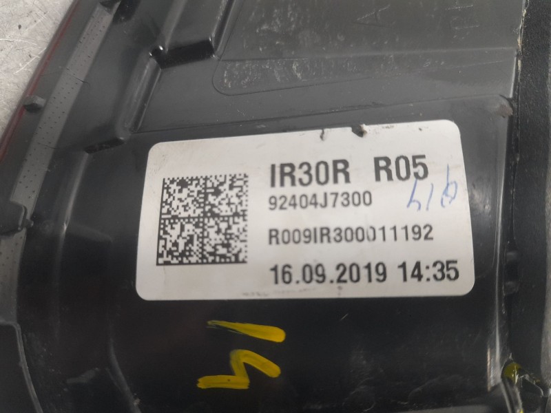 Recambio de piloto trasero derecho para kia xceed drive referencia OEM IAM 92404J7300  