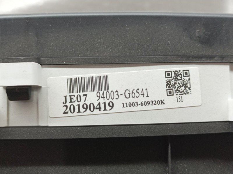 Recambio de cuadro instrumentos para kia picanto (ja) attract referencia OEM IAM 94003G6541 11003609320K 