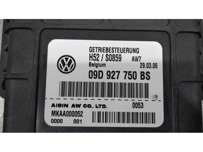 Recambio de centralita cambio para audi q7 (4l) 4.2 fsi referencia OEM IAM 09D927750BS  