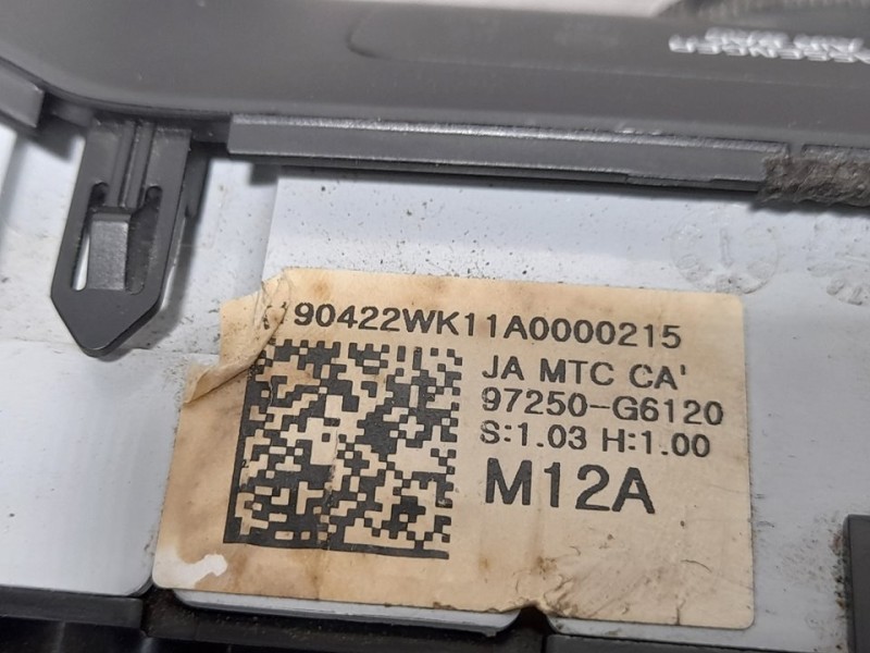 Recambio de mando calefaccion / aire acondicionado para kia picanto (ja) attract referencia OEM IAM 97250G6120  