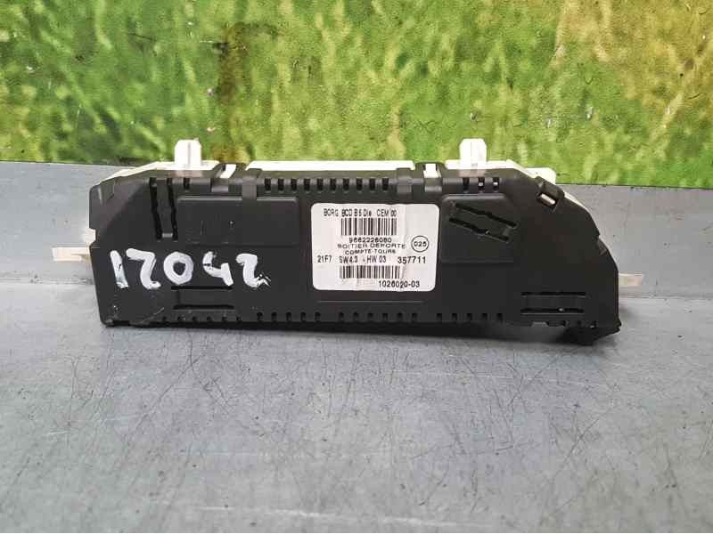 Recambio de pantalla multifuncion para citroën c4 coupe lx referencia OEM IAM 9662226080  