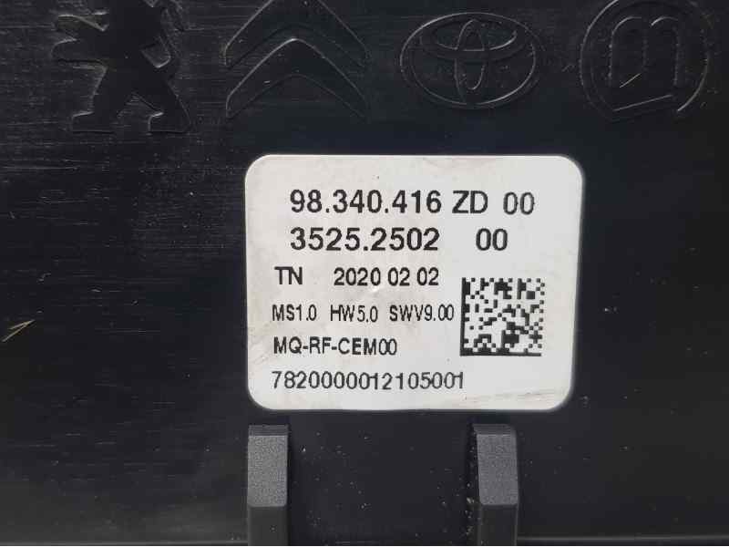 Recambio de mando climatizador para citroën berlingo start m referencia OEM IAM 98340416ZD  
