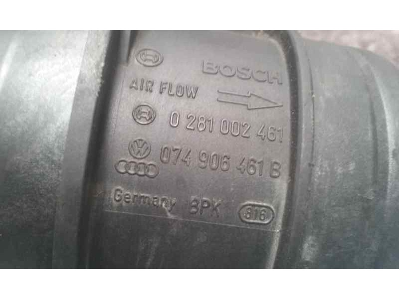 Recambio de caudalimetro para seat altea xl (5p5) family referencia OEM IAM 074906461B 0281002461 BOSCH