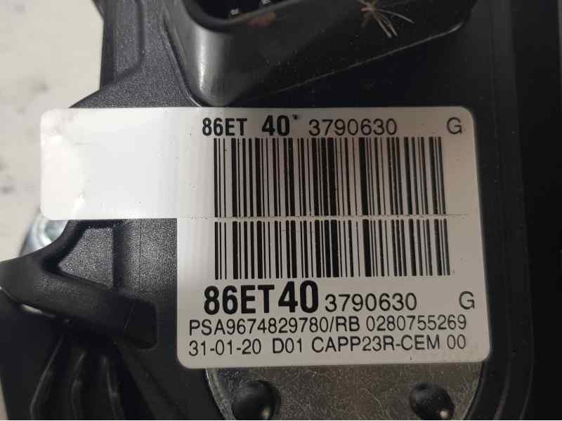 Recambio de potenciometro pedal para citroën berlingo start m referencia OEM IAM 9674829780 86ET403790630 