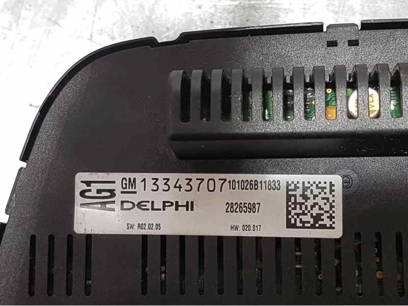 Recambio de mando climatizador para opel meriva b excellence referencia OEM IAM 13343707 28265987 DELPHI