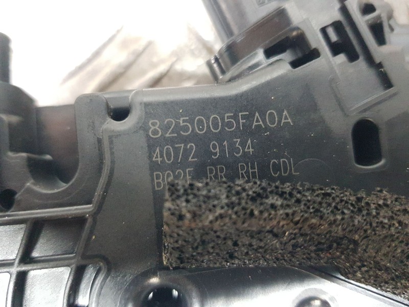 Recambio de cerradura puerta trasera derecha para nissan micra v (k14) 1.0 referencia OEM IAM 825005FA0A 2 PINS 