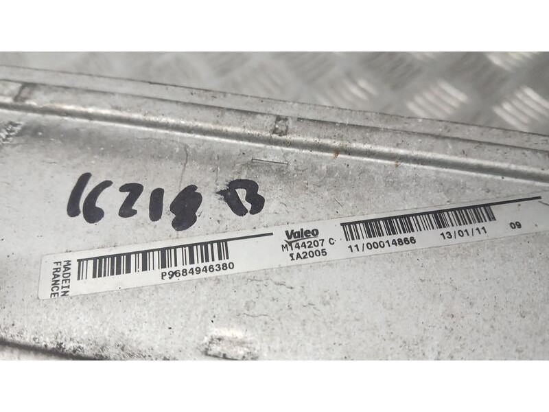 Recambio de intercooler para citroën c5 berlina business referencia OEM IAM 9684946380 VALEO M144207C