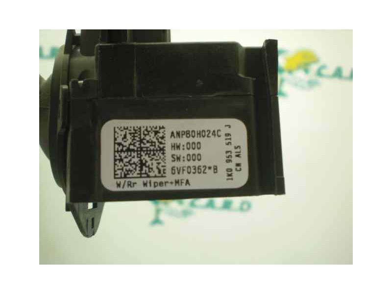 Recambio de mando limpia para seat altea xl (5p5) reference referencia OEM IAM 1K0953519J  