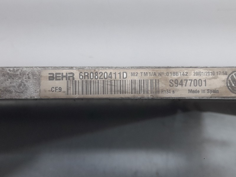 Recambio de condensador / radiador aire acondicionado para seat ibiza (6j5) reference referencia OEM IAM 6R0820411D S9477001 BEH