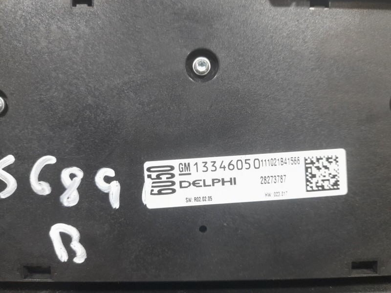 Recambio de sistema audio / radio para opel astra j gtc selective referencia OEM IAM 22836293  