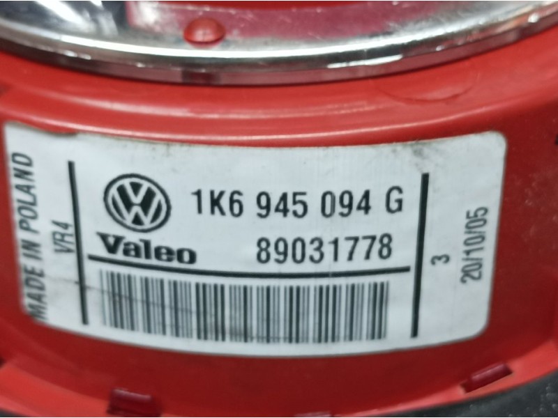 Recambio de piloto trasero derecho para volkswagen golf v berlina (1k1) highline referencia OEM IAM 1K6945096G 89031778 INTERIOR