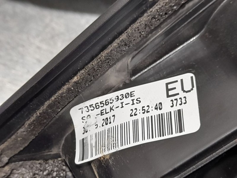 Recambio de retrovisor derecho para fiat tipo ii (356) sedan easy referencia OEM IAM 7356565930E  ELECTRICO 7 CABLES