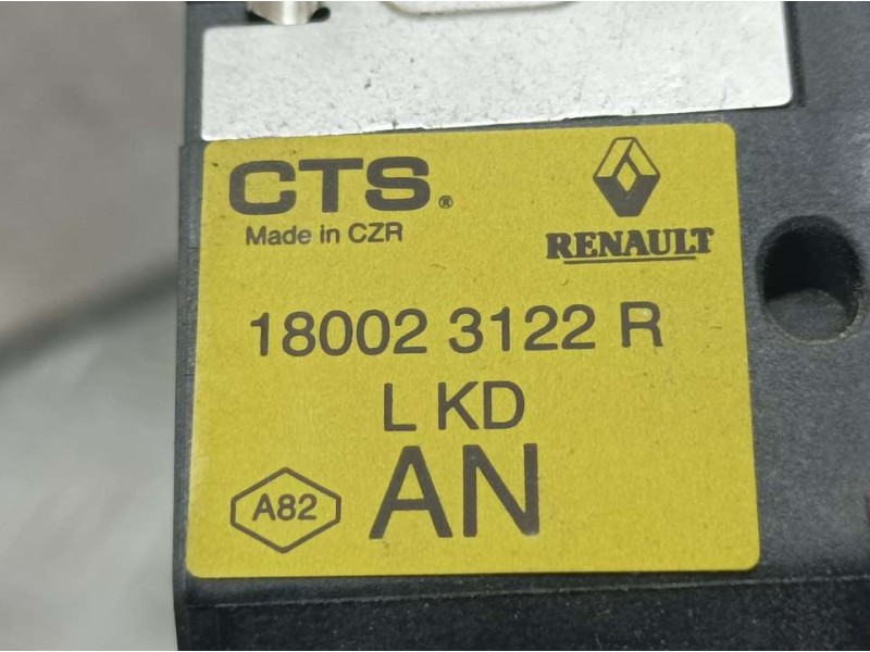 Recambio de potenciometro pedal para dacia lodgy ambiance referencia OEM IAM 180023122R  CTS