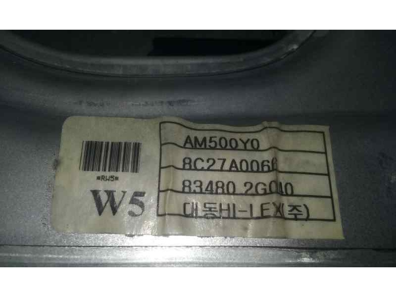 Recambio de elevalunas trasero derecho para kia magentis active referencia OEM IAM 834602G000  ELECTRICO 2 PINS