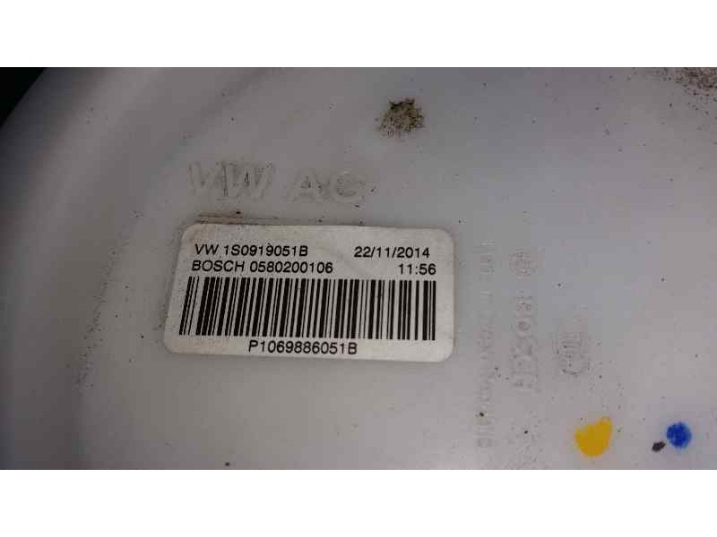 Recambio de aforador para seat mii (kf1) reference referencia OEM IAM 0580200106 1S0919051B BOSCH