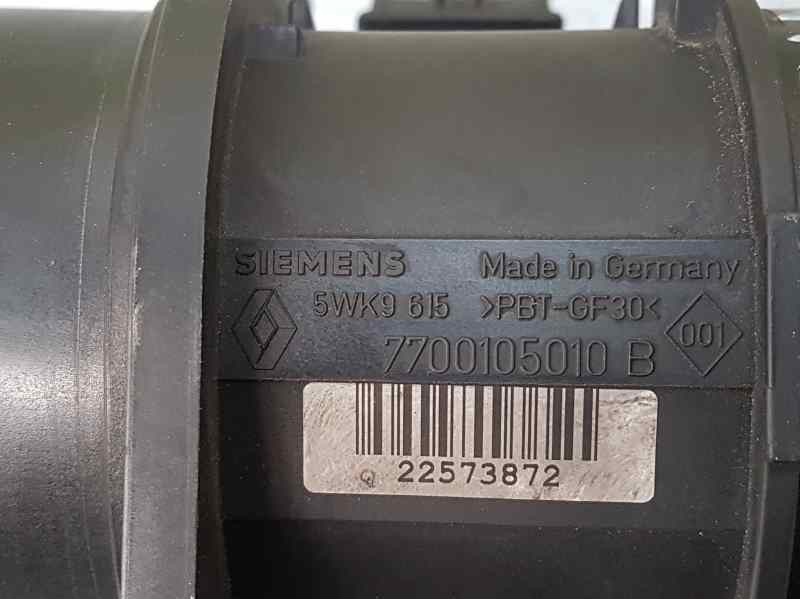 Recambio de caudalimetro para renault laguna (b56) 1.9 dti rxe referencia OEM IAM 7700105010B 5WK9615 SIEMENS
