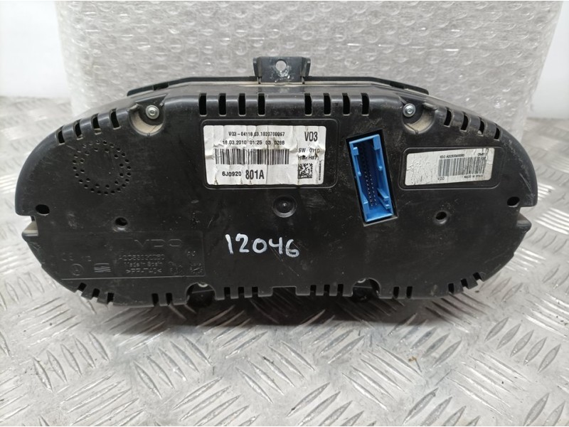 Recambio de cuadro instrumentos para seat ibiza (6j5) reference referencia OEM IAM 6J0920801A A2C53349080 VDO