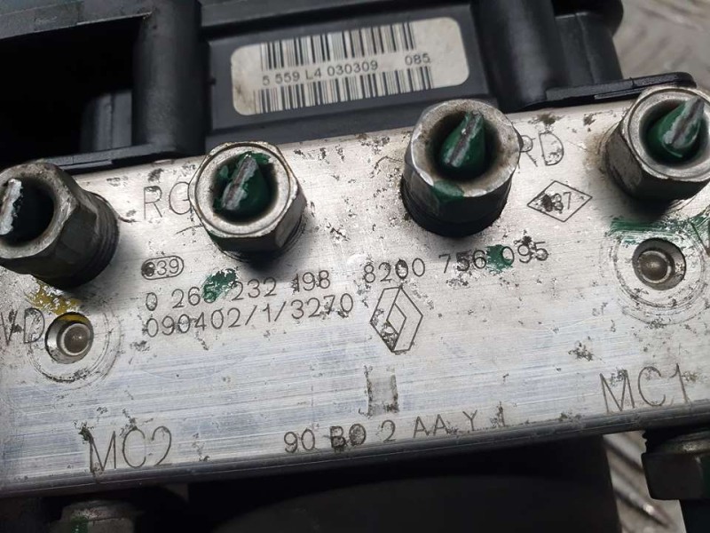 Recambio de abs para dacia sandero básico referencia OEM IAM 8200756095 0265232198 BOSCH