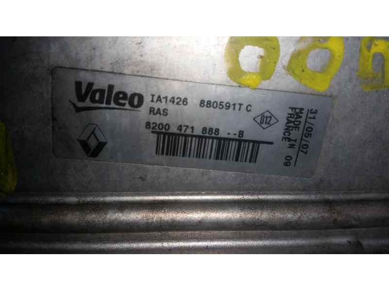 Recambio de intercooler para renault modus confort dynamique referencia OEM IAM 880591TC 8200471888B VALEO