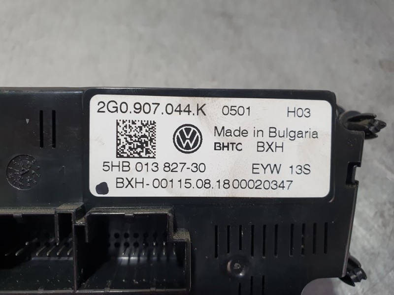 Recambio de mando climatizador para volkswagen polo advance referencia OEM IAM 2G0907044K 5HB01382730 