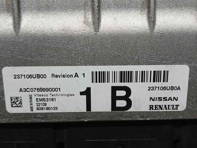 Recambio de centralita motor uce para nissan qashqai (j12) acenta+ referencia OEM IAM 237106UB00 A3C0769990001 