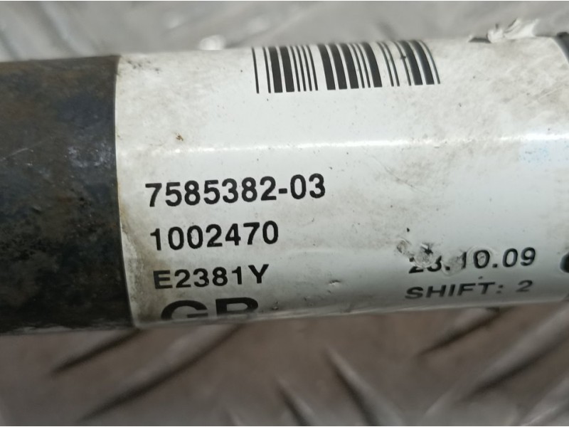 Recambio de transmision delantera derecha para mini mini (r56) cooper d referencia OEM IAM 758538203  