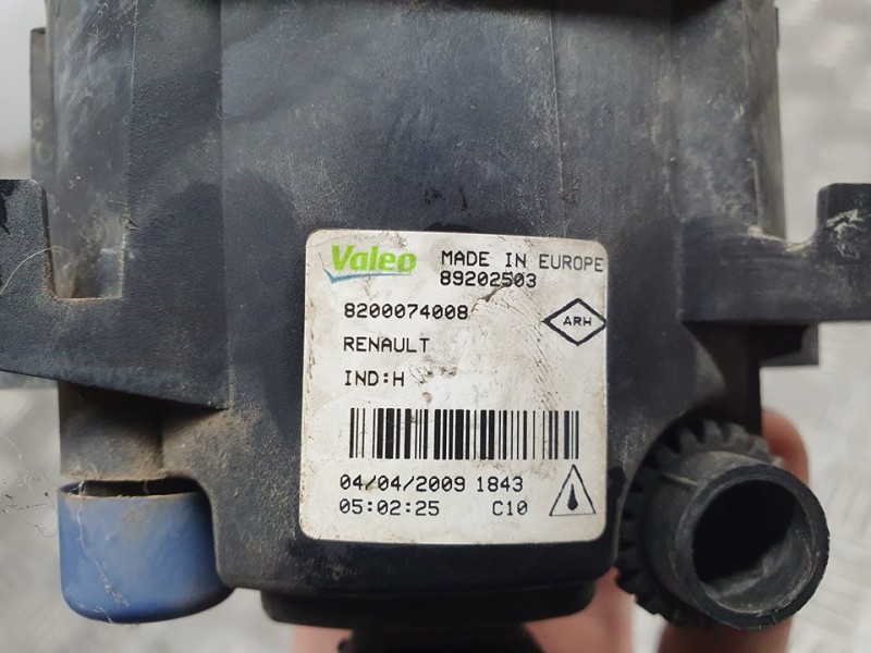 Recambio de faro antiniebla derecho para dacia sandero básico referencia OEM IAM 8200074008 89202503 VALEO