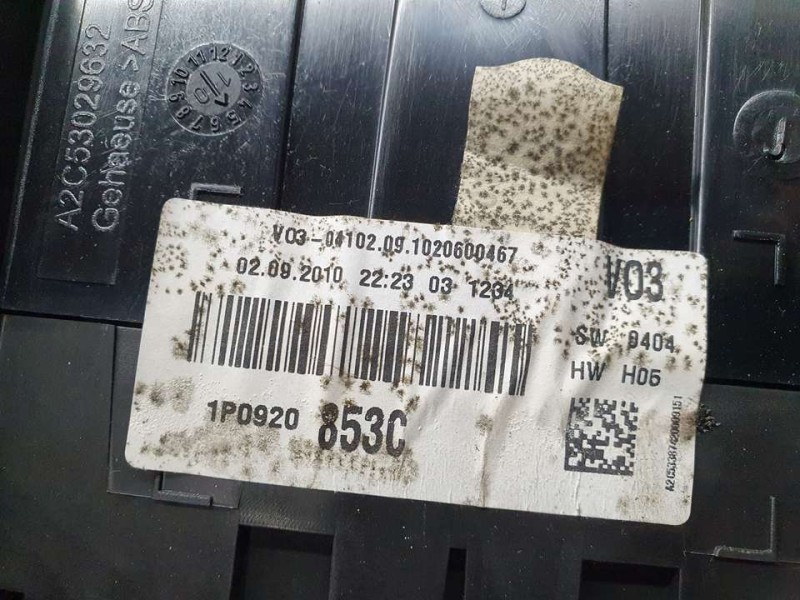 Recambio de cuadro instrumentos para seat leon (1p1) reference referencia OEM IAM 1P0920853C A2C53367420 VD0