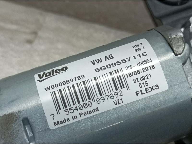 Recambio de motor limpia trasero para volkswagen polo advance referencia OEM IAM 5G0955711C W000089789 VALEO
