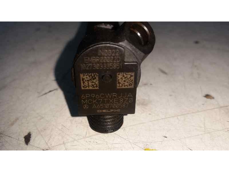 Recambio de inyector para mercedes-benz clase c (w204) berlina c 220 cdi blueefficiency (204.002) referencia OEM IAM A6510700587